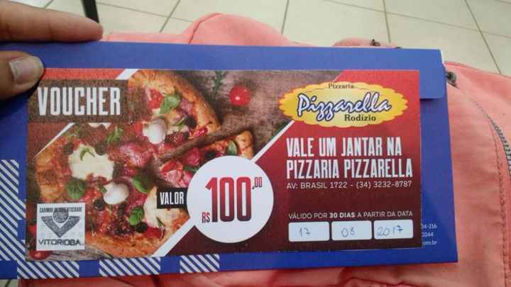 Rifa para arrecadar uma graninha
