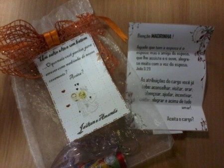 Convites para Madrinhas - 1