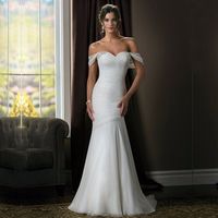 Vestido semi sereia