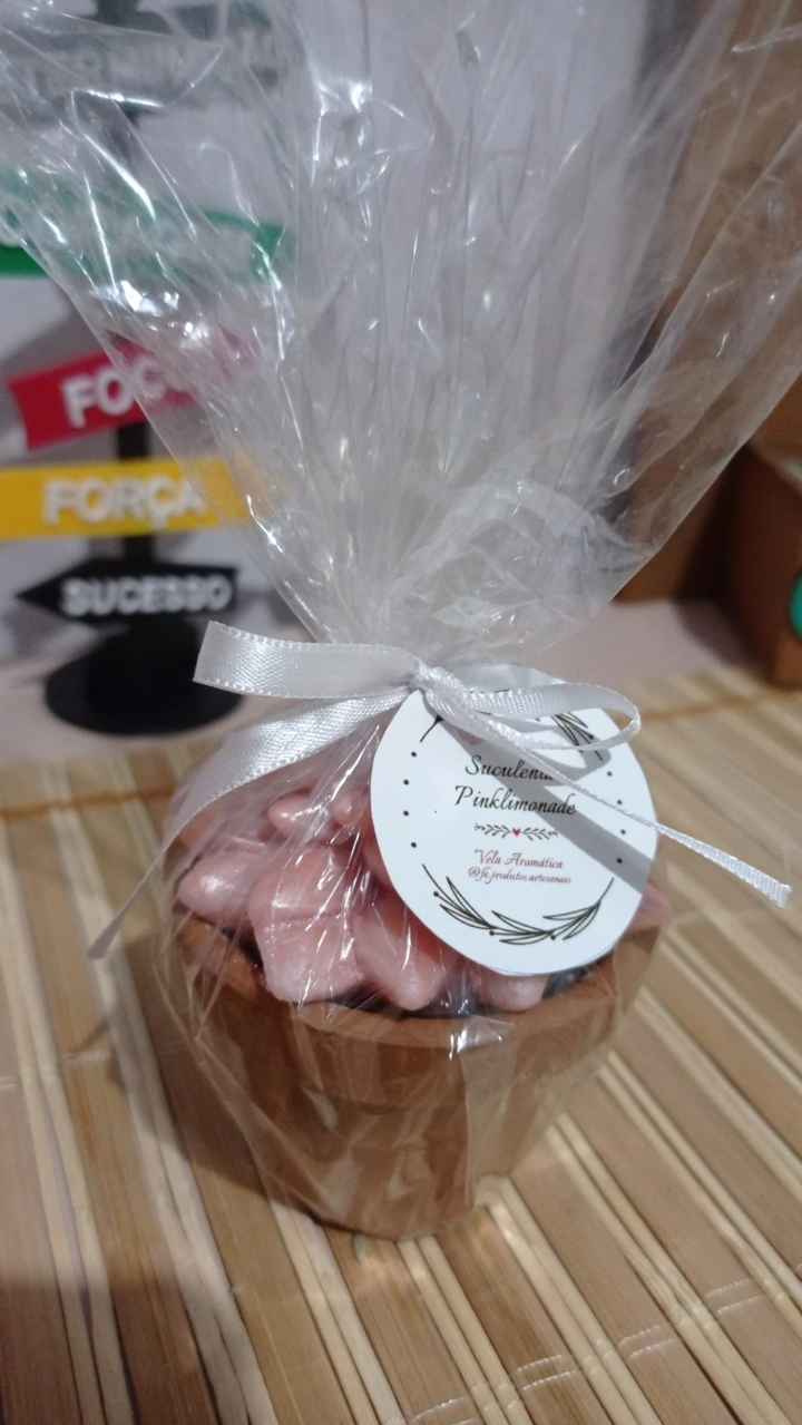 e aí, quem já escolheu lembrancinha? Qual dessas seria sua opção? - 1