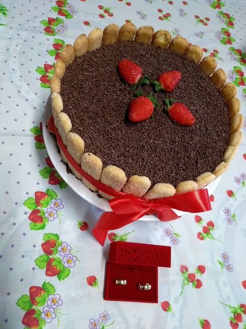 Nosso bolo...delicioso!!