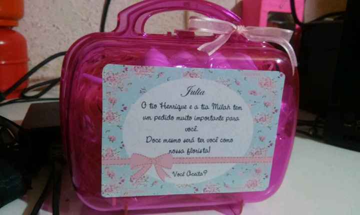 Meus convites daminhas e pajens!!! in love - 7