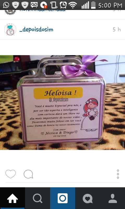Maletinha de acrilico para damas e pajens - 2