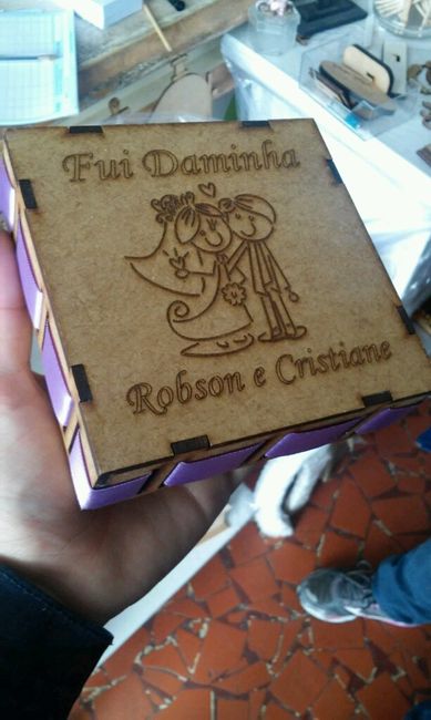 Convite para daminhas - 1