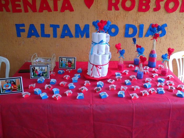 Mesa do bolo 