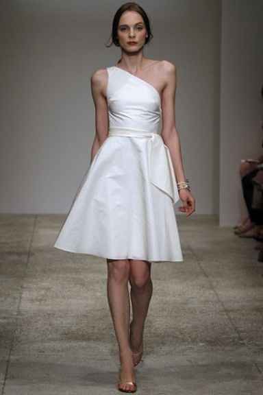 Vestido de um ombro só - noivas