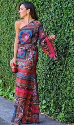 Vestido de um ombro só - madrinha 5