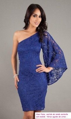 Vestido de um ombro só - madrinha 3