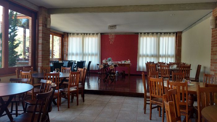 Local da recepção - Chácara Manacá da Serra