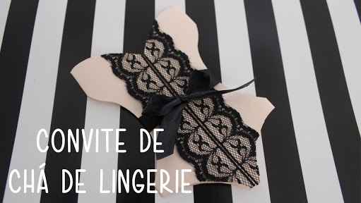 Inspiração- chá de lingerie {rosa e preto} - 3