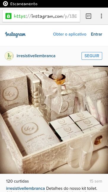 Kit toilette feminino - 1