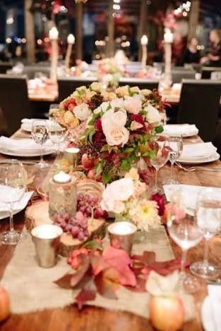 Inspiração decoração marsala - 5