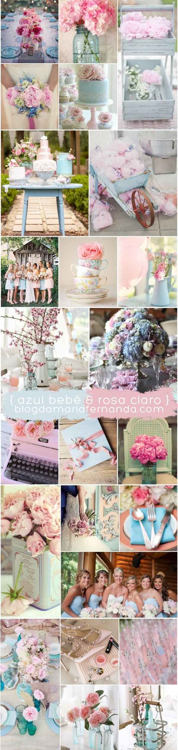 Azul e rosa