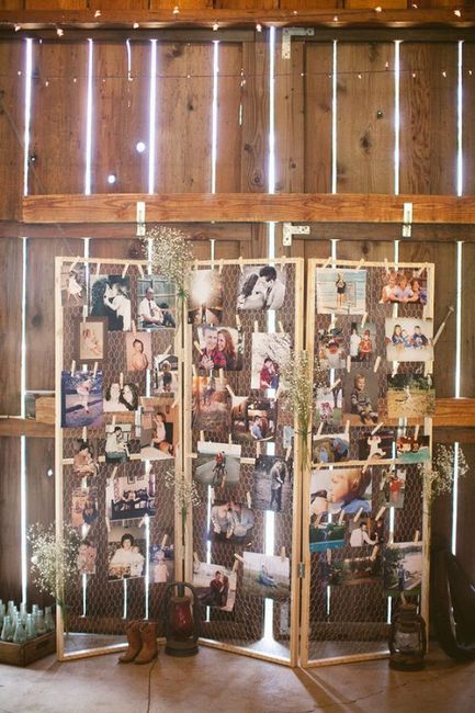 Mural de fotos #inspirações