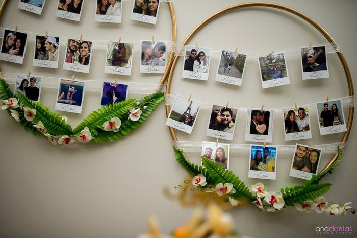 Mural de fotos #inspirações