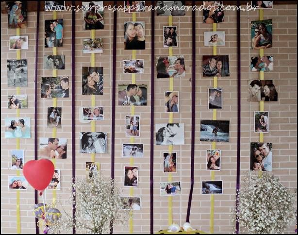 Mural de fotos #inspirações