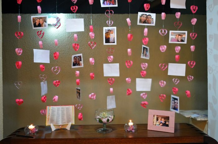 Mural de fotos #inspirações