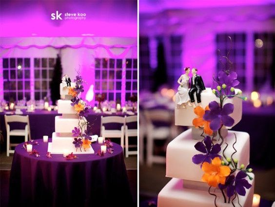 Decoração Roxo com Lilas