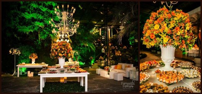 Decoração Laranja
