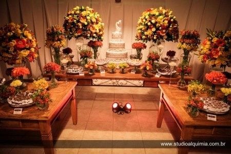 Decoração Laranja