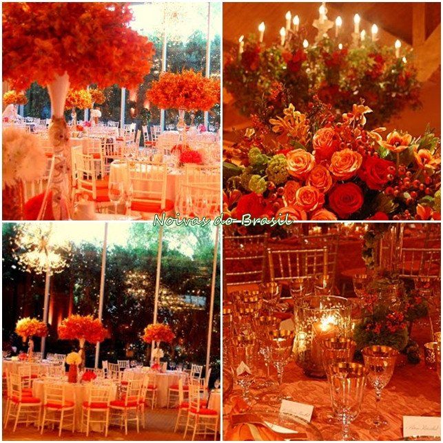 Decoração Laranja