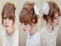 Penteado com franja