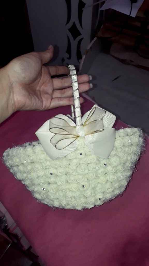 Noiva ansiosa (cesta da florista) diy - 1