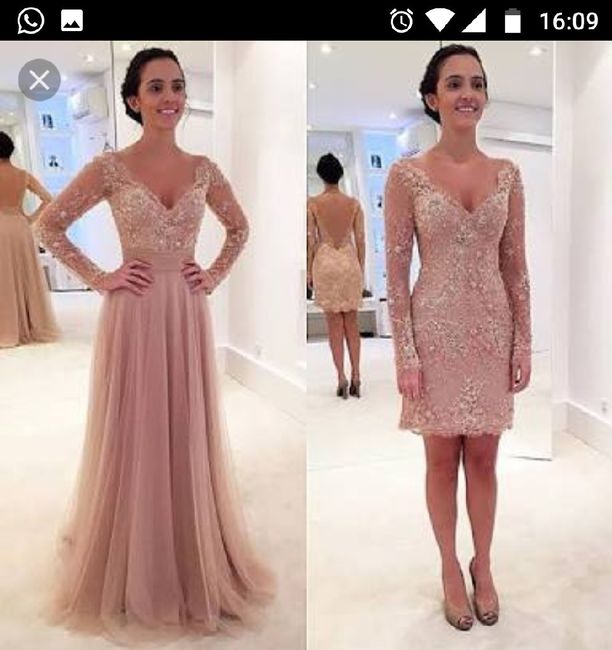 Vestido das madrinhas - 1