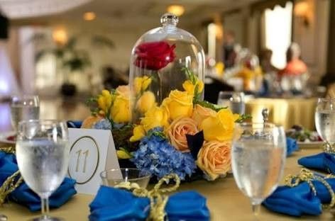 Casamento temático - A Bela e a Fera 3