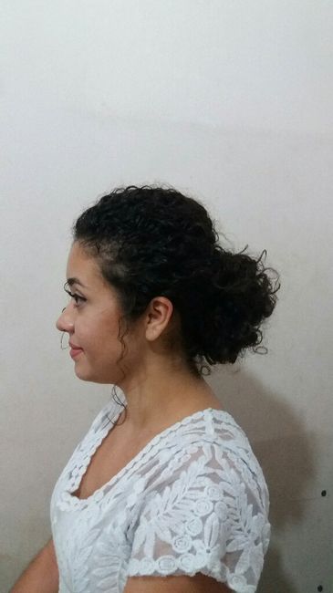 Ainda sem inspiração 🙆cabelo cacheado - 1