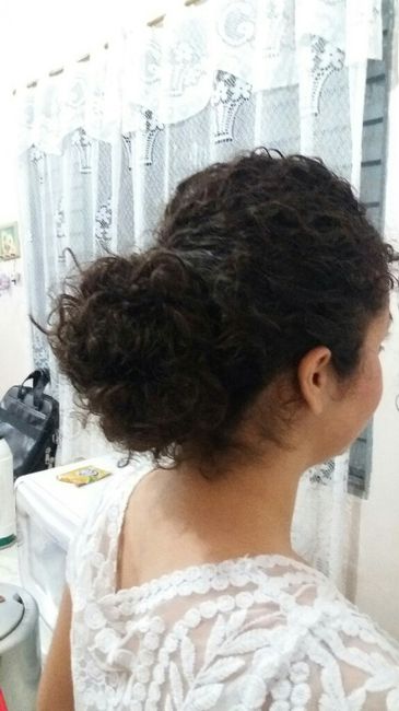 Ainda sem inspiração 🙆cabelo cacheado - 4