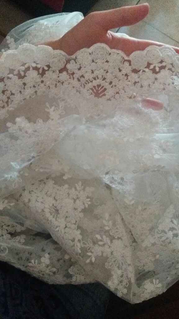 Meu tule bordado! - 1