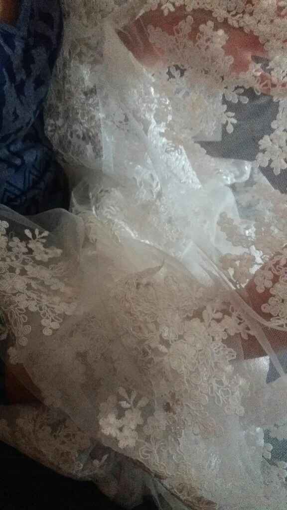 Meu tule bordado! - 2
