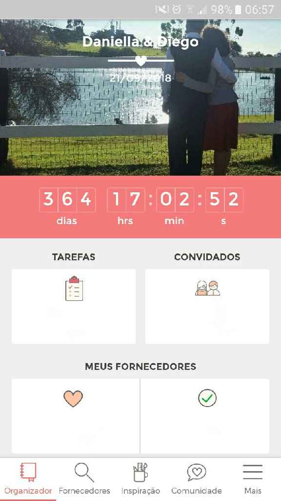 Hoje falta exatamente 1 ano! - 1