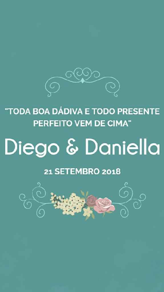  Hoje falta exatamente 1 ano! - 2