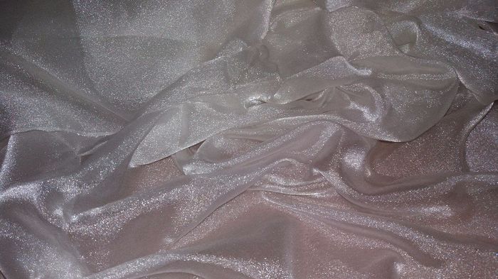 Organza Cristal com flash