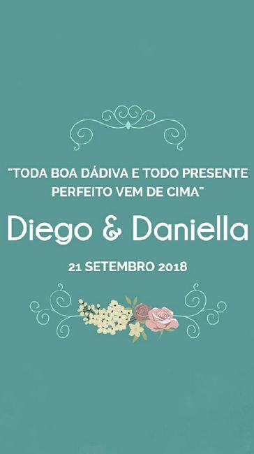  Hoje falta exatamente 1 ano! - 2