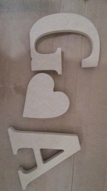 Letras mdf - 1