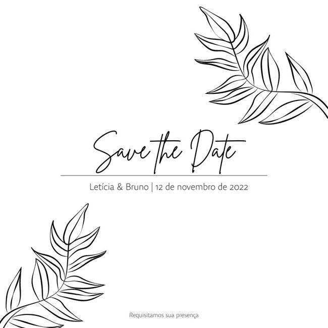 Comunicado + Save the Date - 2
