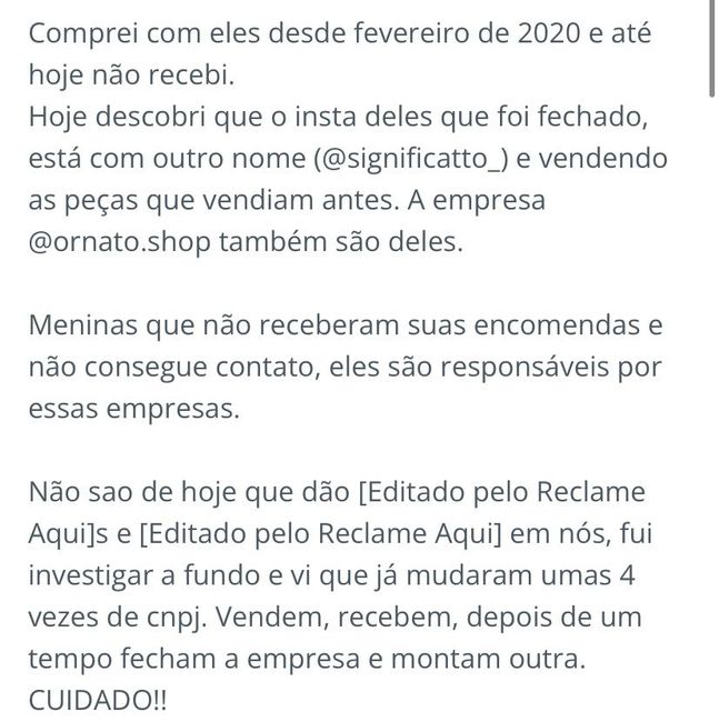 Loja Significatto_ e como se proteger de possíveis golpes na internet. 9