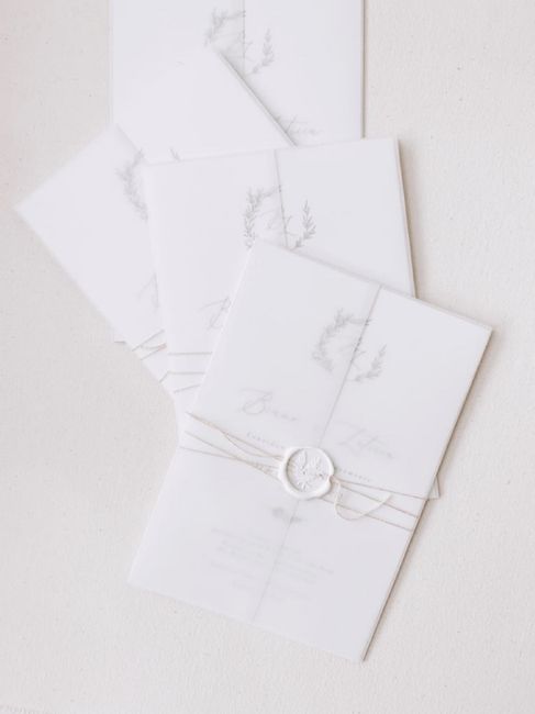 Convite de casamento - Inspiração 5