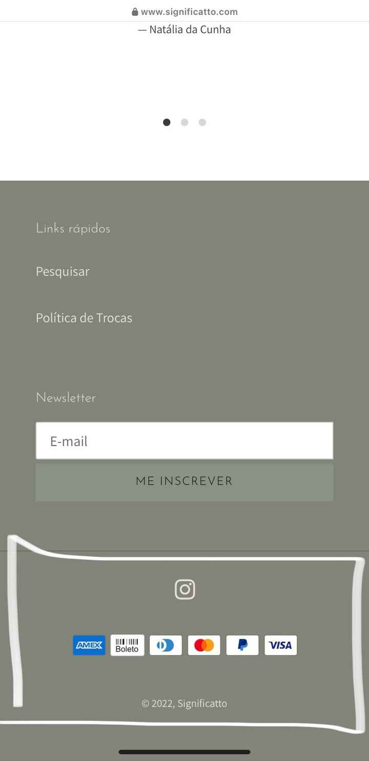 Loja Significatto_ e como se proteger de possíveis golpes na internet. - 3