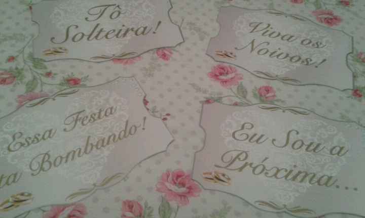 Minhas plaquinhas chegaram! - 1