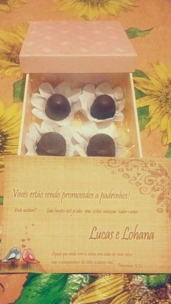 Convite dos padrinhos - 1