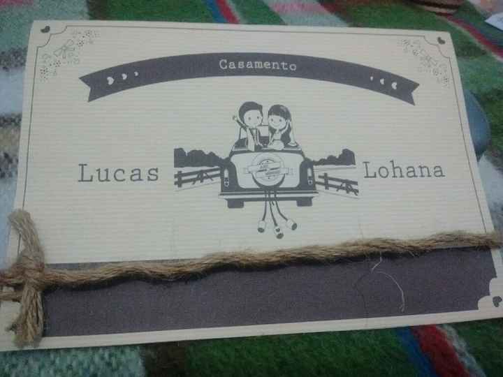 Meu convite*_* - 2