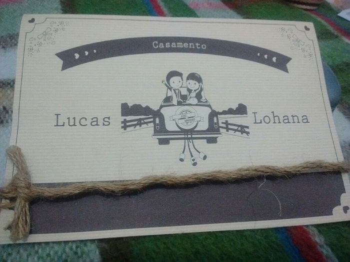 Meu convite*_* - 2