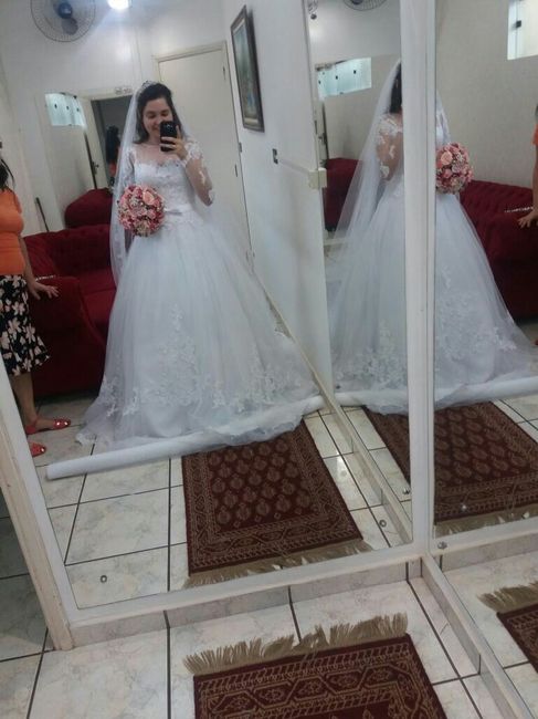 Aluguel e/ou compra do vestido de noiva? - 1