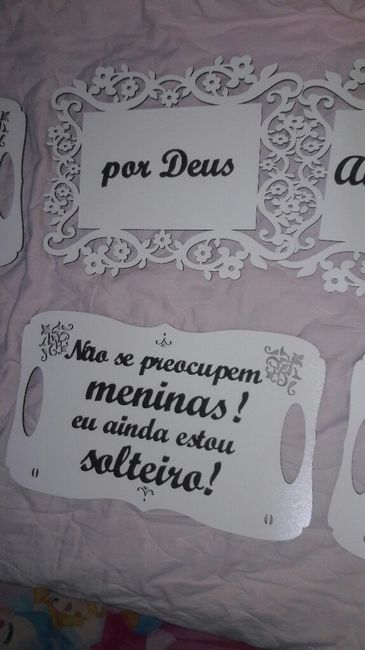 Placas das entradas 😍 - 2