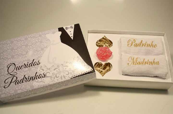 Convite dos padrinhos chegaram 😍 - 2