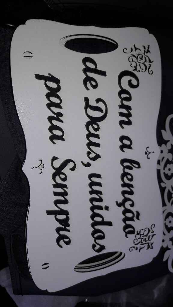 Placas das entradas 😍 - 3